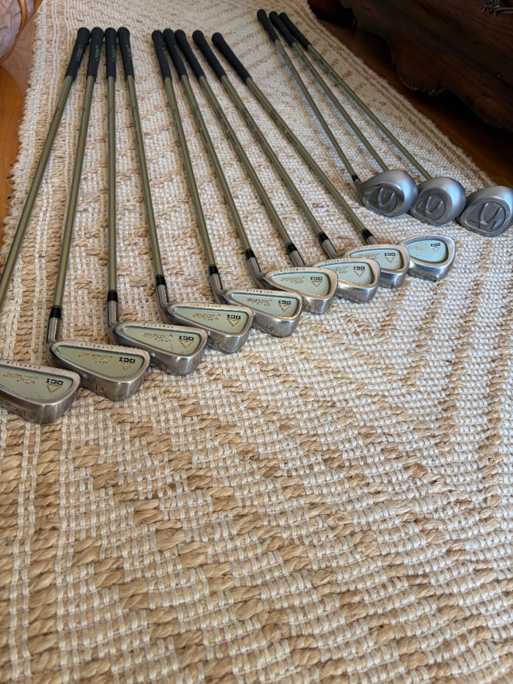 Titleist Women’s DCI Oversized Club Set. Irons and Woods.